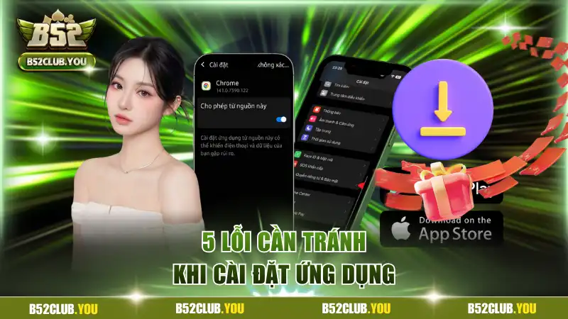 5 lỗi cần tránh khi cài đặt ứng dụng